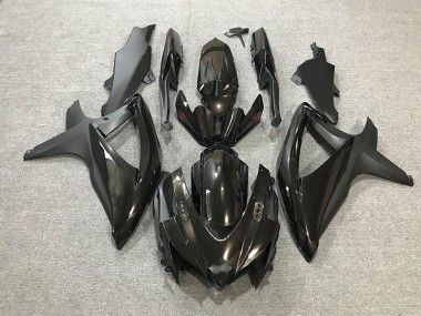 Gloss / Matte Black 2008-2010 Suzuki GSXR 600-750 Motorcycle Fairing