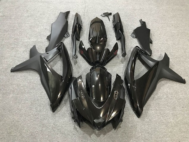 Gloss / Matte Black 2008-2010 Suzuki GSXR 600-750 Motorcycle Fairing Gloss / Matte Black 2008-2010 Suzuki GSXR 600-750 Motorcycle Fairing