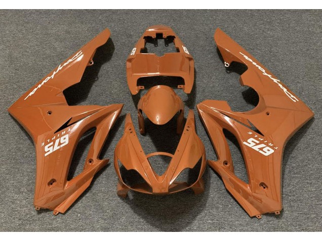 Gloss Orange 2006-2008 Triumph Daytona 675 Motorcycle Fairing Gloss Orange 2006-2008 Triumph Daytona 675 Motorcycle Fairing