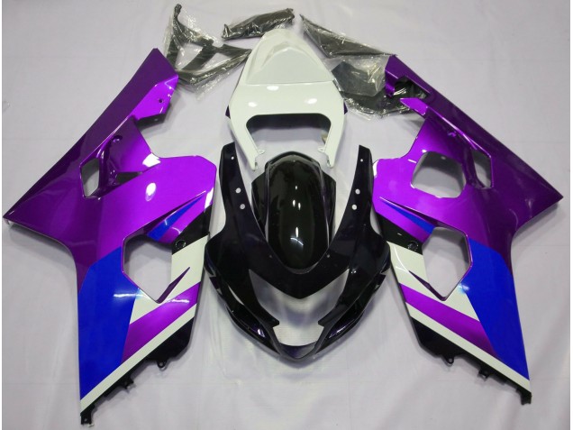 Gloss Purple 2004-2005 Suzuki GSXR 600-750 Motorcycle Fairing Gloss Purple 2004-2005 Suzuki GSXR 600-750 Motorcycle Fairing
