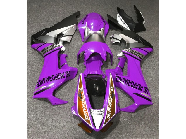 Gloss Purple & Orange 2017-2023 Honda CBR1000RR Motorcycle Fairing Gloss Purple & Orange 2017-2023 Honda CBR1000RR Motorcycle Fairing