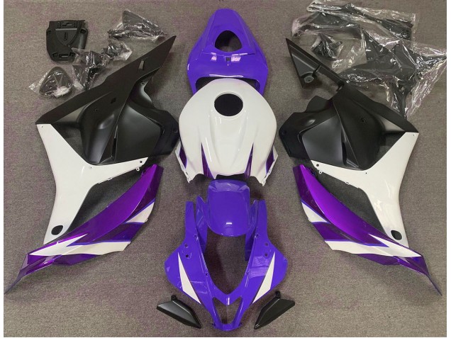 Gloss Purple White and Violet 2009-2012 Honda CBR600RR Motorcycle Fairing Gloss Purple White and Violet 2009-2012 Honda CBR600RR Motorcycle Fairing