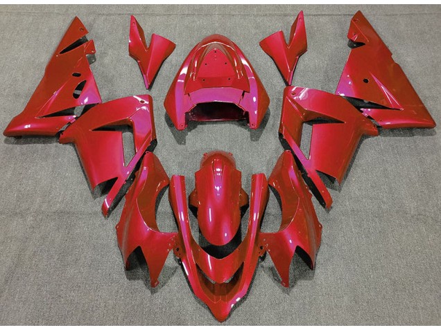 Gloss Red 2004-2005 Kawasaki ZX10R Motorcycle Fairing Gloss Red 2004-2005 Kawasaki ZX10R Motorcycle Fairing