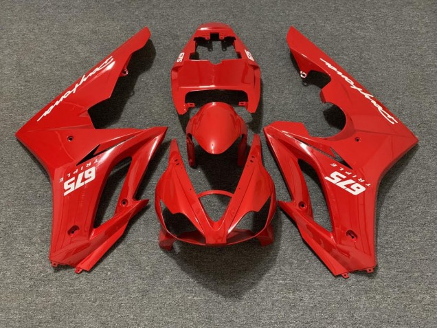 Gloss Red 2006-2008 Triumph Daytona 675 Motorcycle Fairing Gloss Red 2006-2008 Triumph Daytona 675 Motorcycle Fairing