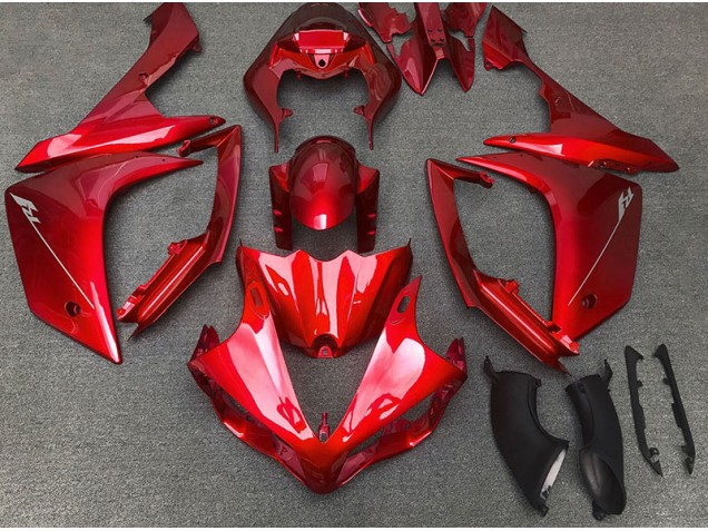 Gloss Red 2007-2008 Yamaha R1 Motorcycle Fairing Gloss Red 2007-2008 Yamaha R1 Motorcycle Fairing