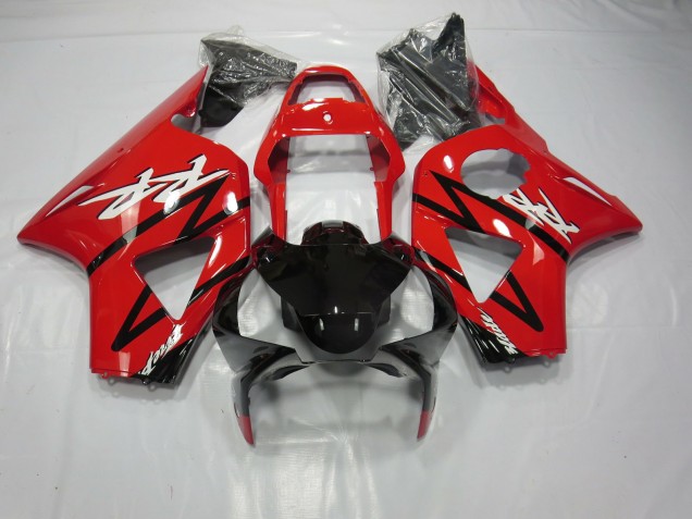 Gloss Red and Black 2002-2003 Honda CBR954RR Motorcycle Fairing Gloss Red and Black 2002-2003 Honda CBR954RR Motorcycle Fairing