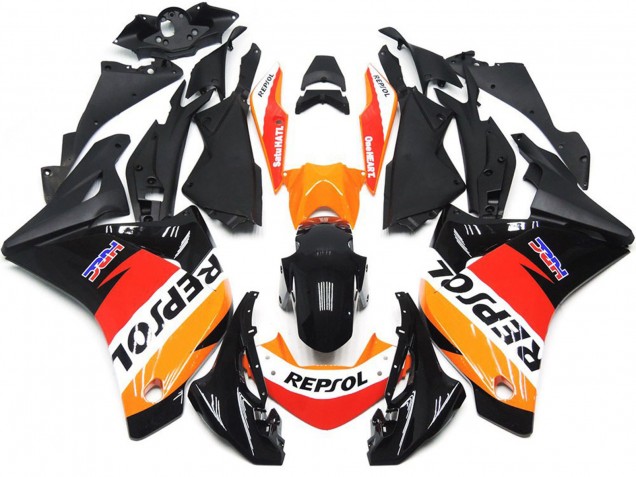 Gloss Repsol 2011-2014 Honda CBR250RR Motorcycle Fairing Gloss Repsol 2011-2014 Honda CBR250RR Motorcycle Fairing