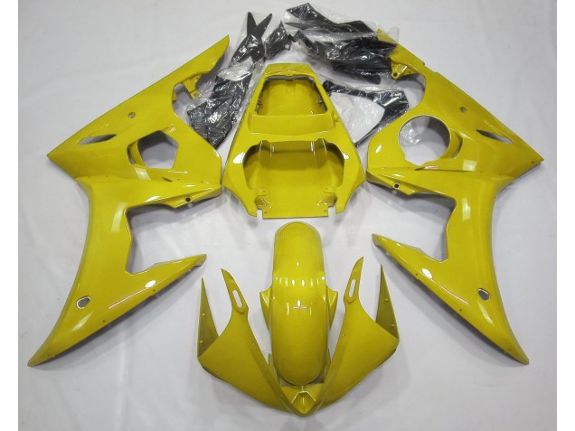 Gloss Yellow 2003-2004 Yamaha R6 Motorcycle Fairing Gloss Yellow 2003-2004 Yamaha R6 Motorcycle Fairing