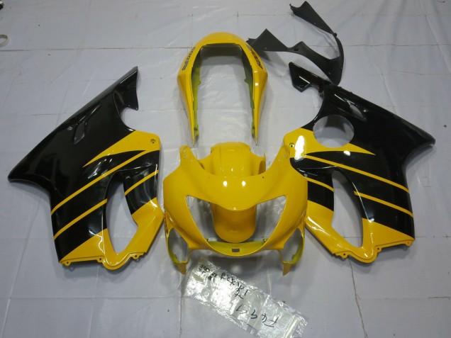 Gloss Yellow and Black 1999-2000 Honda CBR600 F4 Motorcycle Fairing Gloss Yellow and Black 1999-2000 Honda CBR600 F4 Motorcycle Fairing