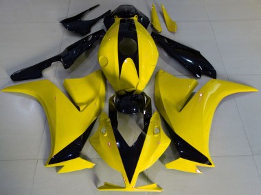 Gloss Yellow and Black 2012-2016 Honda CBR1000RR Motorcycle Fairing