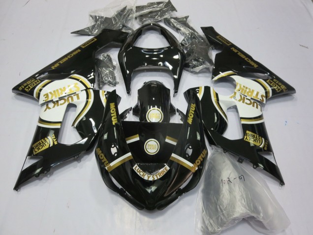 Gold LS 2005-2006 Kawasaki ZX6R Motorcycle Fairing Gold LS 2005-2006 Kawasaki ZX6R Motorcycle Fairing