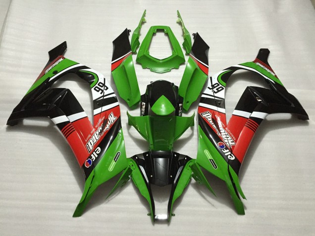 Green 66 2011-2015 Kawasaki ZX10R Motorcycle Fairing Green 66 2011-2015 Kawasaki ZX10R Motorcycle Fairing