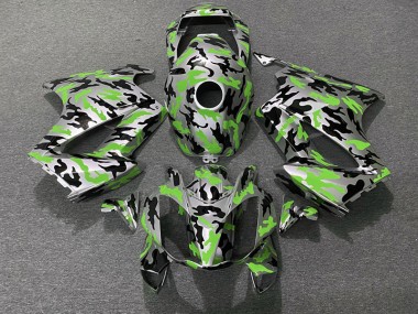 Green Camo 2002-2012 Honda VFR800 Motorcycle Fairing