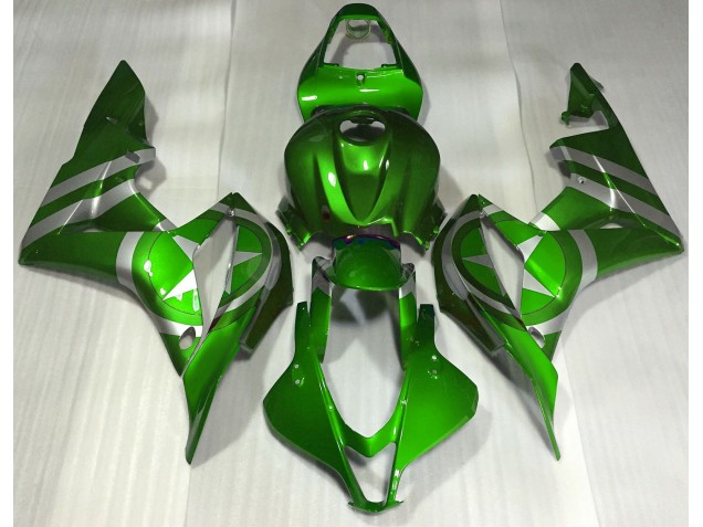 Green Captain America 2007-2008 Honda CBR600RR Motorcycle Fairing Green Captain America 2007-2008 Honda CBR600RR Motorcycle Fairing