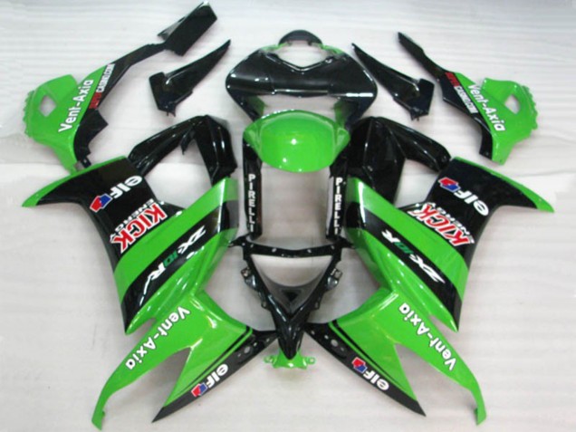 Green Elf 2008-2010 Kawasaki ZX10R Motorcycle Fairing Green Elf 2008-2010 Kawasaki ZX10R Motorcycle Fairing