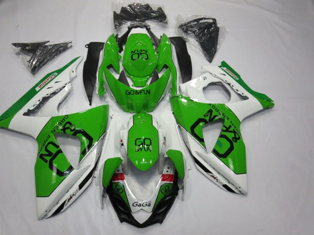 Green Go Fun 2009-2016 Suzuki GSXR 1000 Motorcycle Fairing Green Go Fun 2009-2016 Suzuki GSXR 1000 Motorcycle Fairing