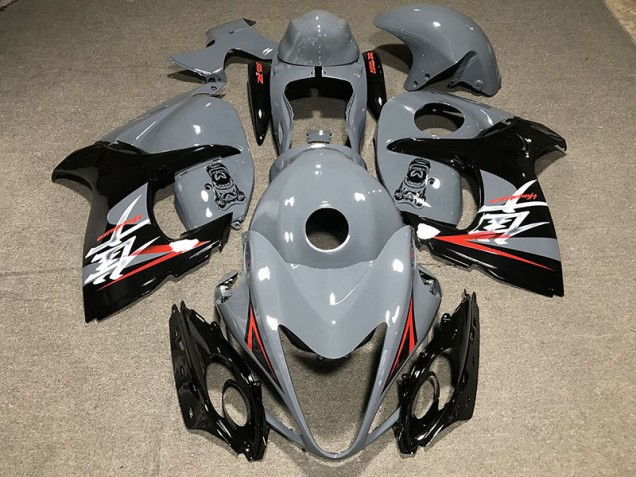 Grey & Logo 2008-2020 Suzuki GSXR 1300 Hayabusa Motorcycle Fairing Grey & Logo 2008-2020 Suzuki GSXR 1300 Hayabusa Motorcycle Fairing