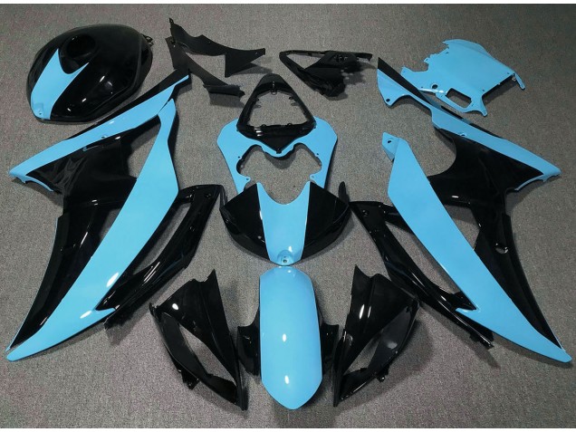 High Viz Blue 2008-2016 Yamaha R6 Motorcycle Fairing High Viz Blue 2008-2016 Yamaha R6 Motorcycle Fairing