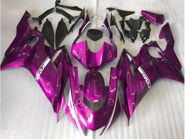 Hot Pink 2017-2021 Yamaha R6 Motorcycle Fairing Hot Pink 2017-2021 Yamaha R6 Motorcycle Fairing