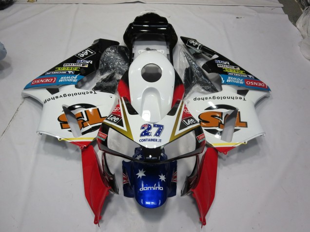 LCR Honda 27 2003-2004 Honda CBR600RR Motorcycle Fairing LCR Honda 27 2003-2004 Honda CBR600RR Motorcycle Fairing