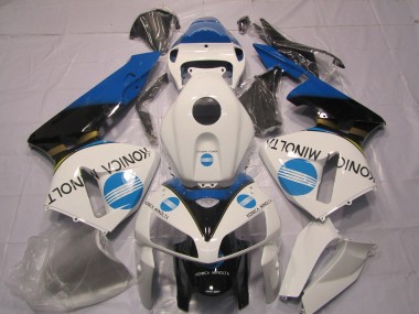 Light Blue KM 2005-2006 Honda CBR600RR Motorcycle Fairing