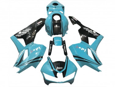 Light Blue & Logos 2013-2023 Honda CBR600RR Motorcycle Fairing