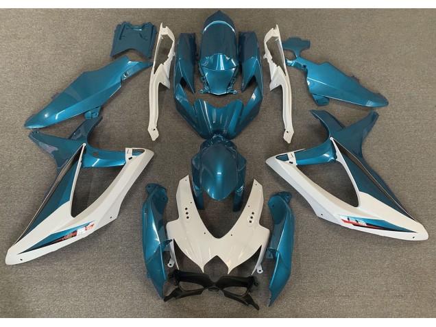 Light Blue OEM Style 2008-2010 Suzuki GSXR 600-750 Motorcycle Fairing