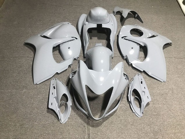 Light Grey 2008-2020 Suzuki GSXR 1300 Hayabusa Motorcycle Fairing Light Grey 2008-2020 Suzuki GSXR 1300 Hayabusa Motorcycle Fairing