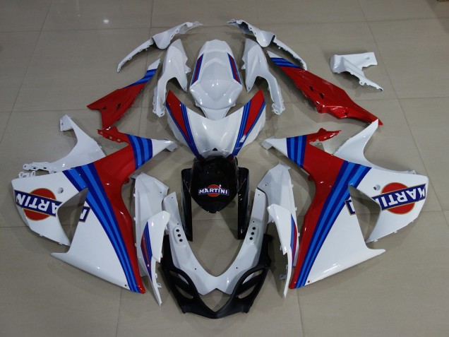 Martini Custom 2009-2016 Suzuki GSXR 1000 Motorcycle Fairing Martini Custom 2009-2016 Suzuki GSXR 1000 Motorcycle Fairing