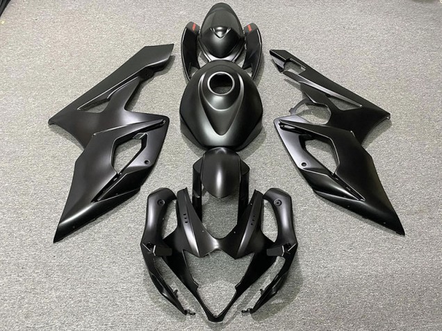 Matte Black 2005-2006 Suzuki GSXR 1000 Motorcycle Fairing Matte Black 2005-2006 Suzuki GSXR 1000 Motorcycle Fairing