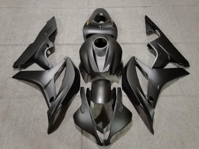 Matte Black 2007-2008 Honda CBR600RR Motorcycle Fairing Matte Black 2007-2008 Honda CBR600RR Motorcycle Fairing