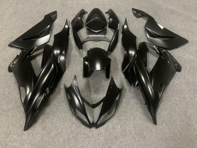 Matte Black & Protective Coat 2013-2018 Kawasaki ZX6R Motorcycle Fairing Matte Black & Protective Coat 2013-2018 Kawasaki ZX6R Motorcycle Fairing