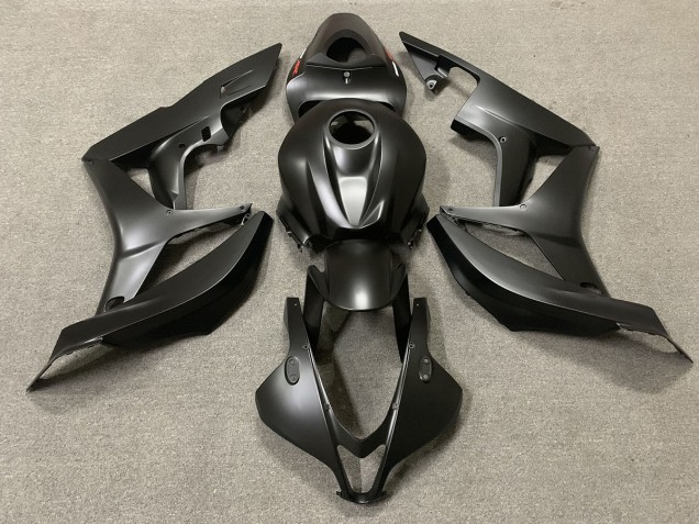 Matte Black 2007-2008 Honda CBR600RR Motorcycle Fairing Matte Black 2007-2008 Honda CBR600RR Motorcycle Fairing