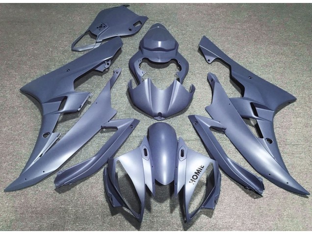 Matte Blue 2006-2007 Yamaha R6 Motorcycle Fairing Matte Blue 2006-2007 Yamaha R6 Motorcycle Fairing