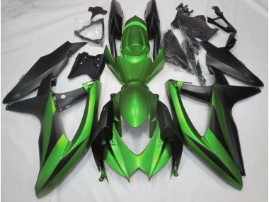 Matte Green No R 2008-2010 Suzuki GSXR 600-750 Motorcycle Fairing