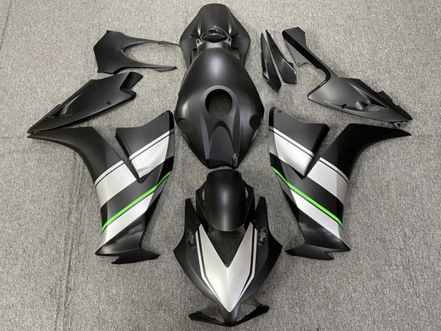 Matte & Green Trim 2012-2016 Honda CBR1000RR Motorcycle Fairing Matte & Green Trim 2012-2016 Honda CBR1000RR Motorcycle Fairing