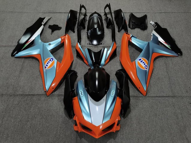 Matte Gulf 2008-2010 Suzuki GSXR 600-750 Motorcycle Fairing Matte Gulf 2008-2010 Suzuki GSXR 600-750 Motorcycle Fairing