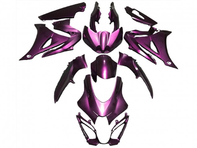 Matte Pink 2017-2023 Suzuki GSXR 1000 Motorcycle Fairing Matte Pink 2017-2023 Suzuki GSXR 1000 Motorcycle Fairing
