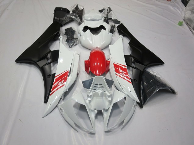 Matte Sides 2006-2007 Yamaha R6 Motorcycle Fairing Matte Sides 2006-2007 Yamaha R6 Motorcycle Fairing
