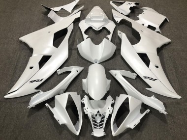 Matte White 2008-2016 Yamaha R6 Motorcycle Fairing