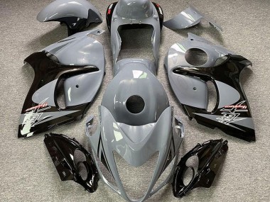 Nardo Grey & Black 2008-2020 Suzuki GSXR 1300 Hayabusa Motorcycle Fairing