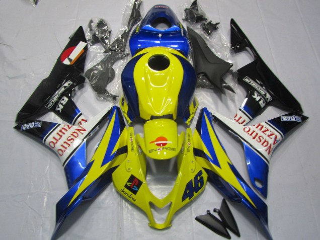 Nastro Azzurro 2007-2008 Honda CBR600RR Motorcycle Fairing Nastro Azzurro 2007-2008 Honda CBR600RR Motorcycle Fairing