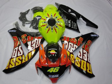 Nice Rossi 2008-2011 Honda CBR1000RR Motorcycle Fairing