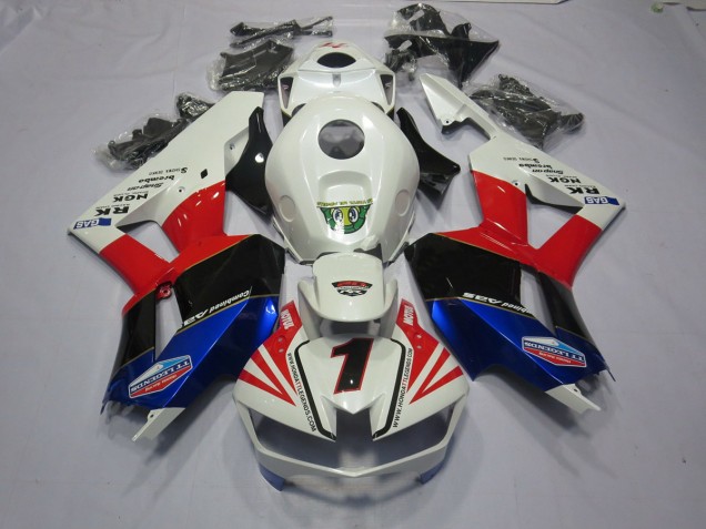 Number 1 2013-2023 Honda CBR600RR Motorcycle Fairing Number 1 2013-2023 Honda CBR600RR Motorcycle Fairing