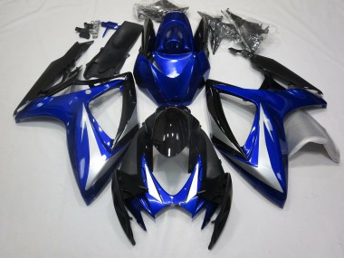 OEM Style Deep Blue 2006-2007 Suzuki GSXR 600-750 Motorcycle Fairing