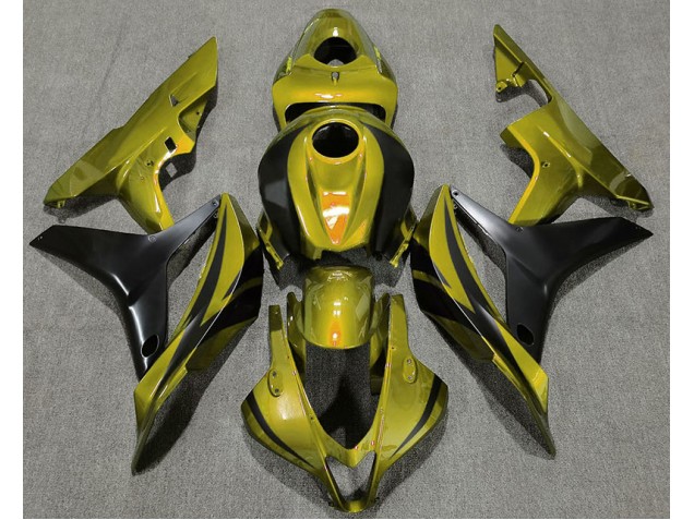 Olive Green OEM Style 2007-2008 Honda CBR600RR Motorcycle Fairing Olive Green OEM Style 2007-2008 Honda CBR600RR Motorcycle Fairing