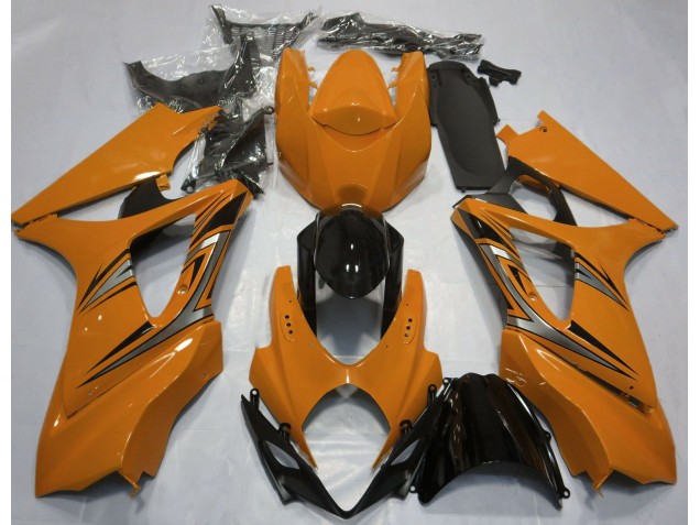 Orange OEM Style 2007-2008 Suzuki GSXR 1000 Motorcycle Fairing Orange OEM Style 2007-2008 Suzuki GSXR 1000 Motorcycle Fairing
