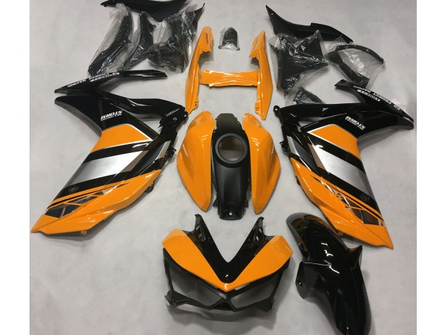 Orange Yamalube 2015-2018 Yamaha R3 Motorcycle Fairing Orange Yamalube 2015-2018 Yamaha R3 Motorcycle Fairing