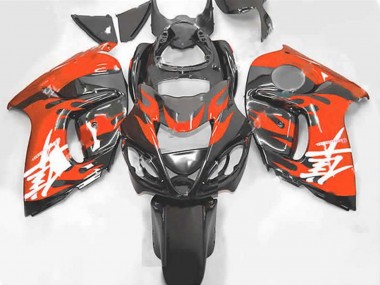 Orange and Grey 2008-2020 Suzuki GSXR 1300 Hayabusa Motorcycle Fairing
