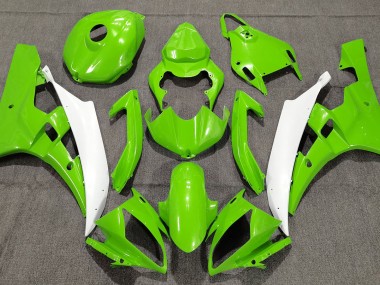 Pearl Green 2006-2007 Yamaha R6 Motorcycle Fairing
